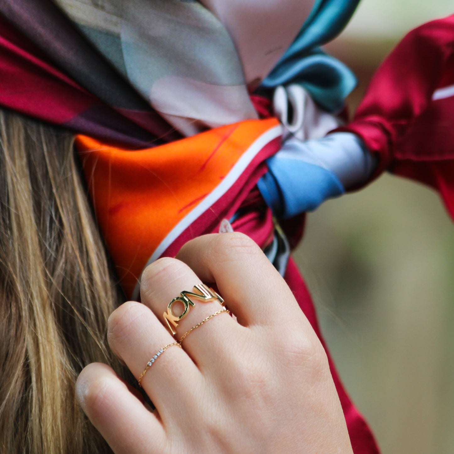 MONIK Scarf Ring