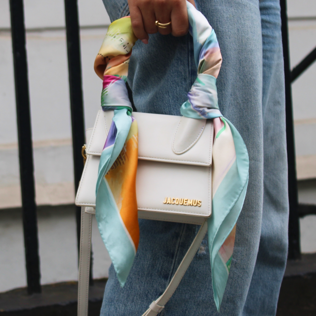 Paysage d'Anjou – 100% Silk Scarf