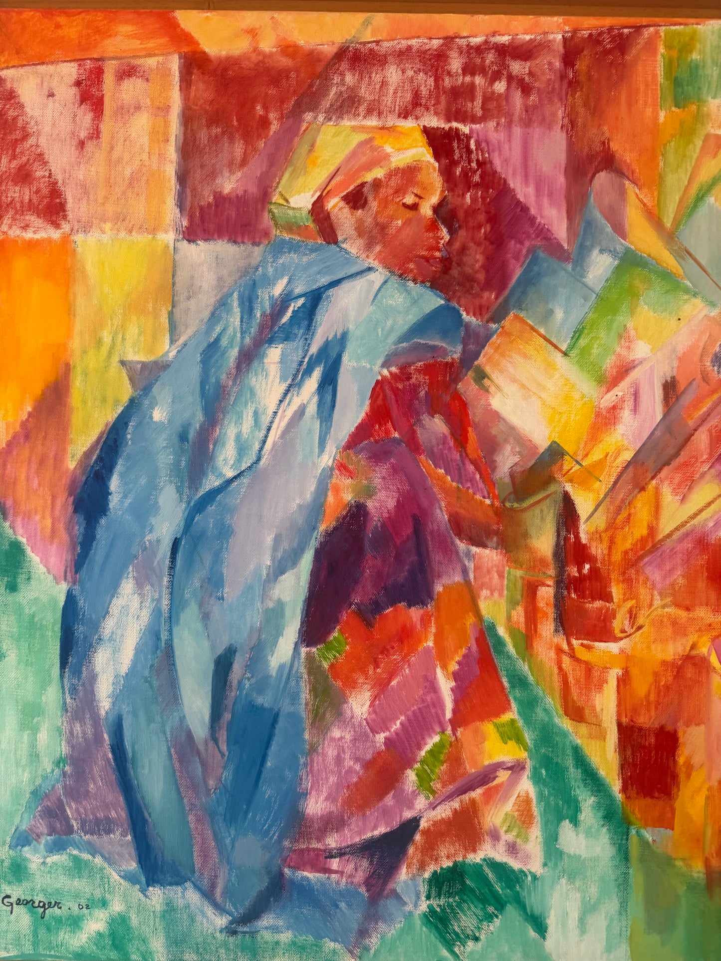 La Réunionaise – 100% Silk Scarf (Birthday limited edition)