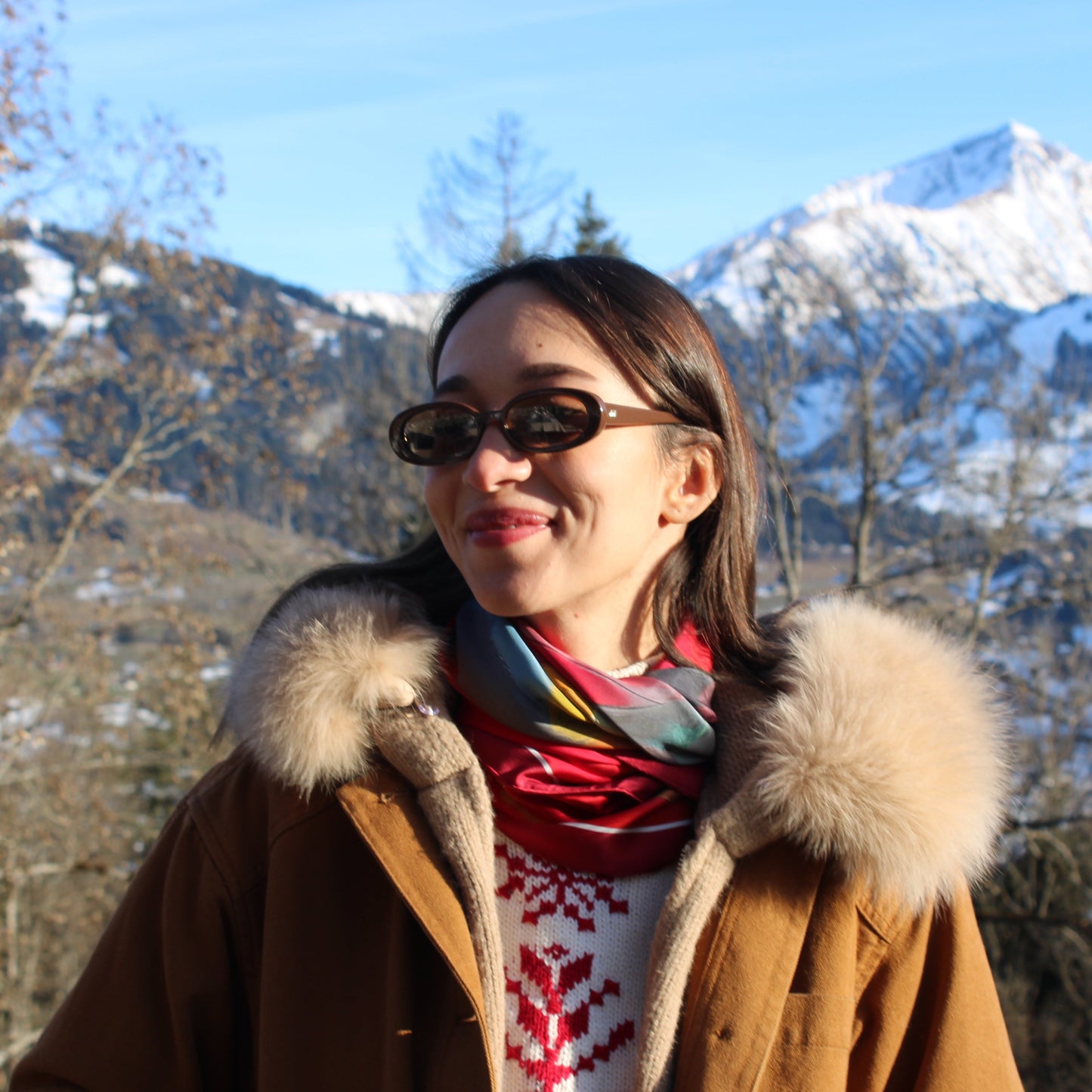 Dégustation – 100% Silk Scarf