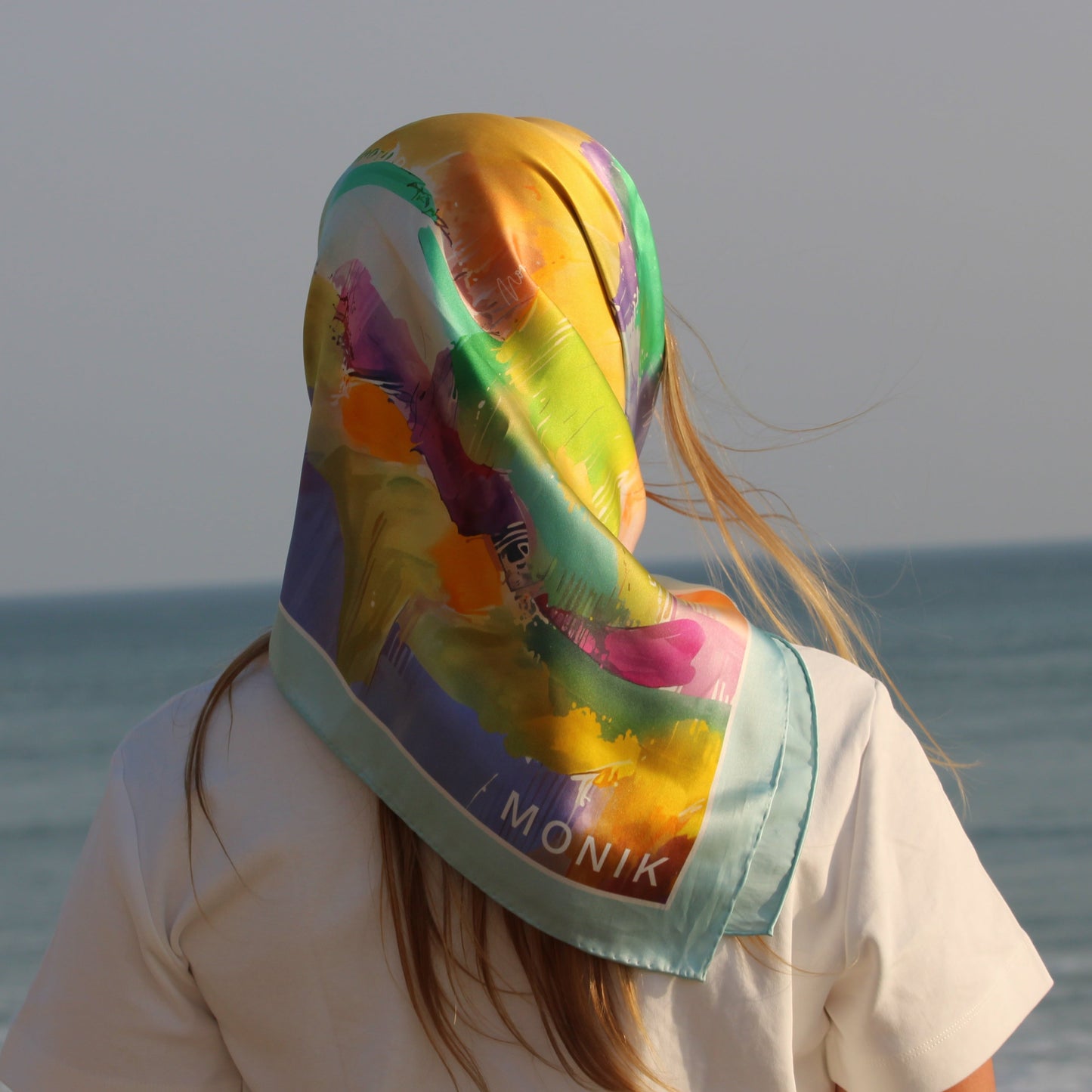 Paysage d'Anjou  – 100% Silk Scarf