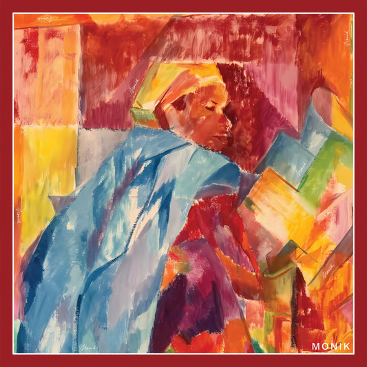 La Réunionaise – 100% Silk Scarf (Birthday limited edition)